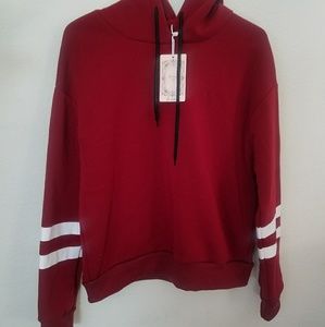 Pullover hooded sweatshirt